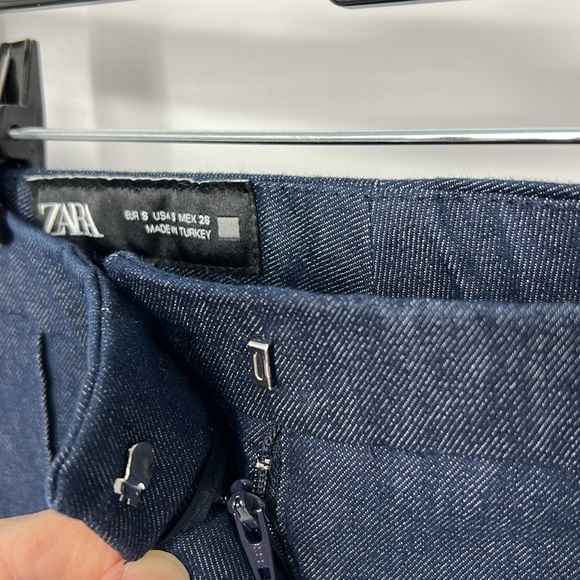 Zara mid rise flare pants women’s small - Picture 4 of 7